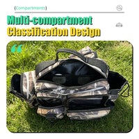 Fishing Tackle Backpack, Lure Box Gear Storage Bag, Men Fly Fishing Backpack with Rod Holder Sling Shoulder Bag. OtdoorEdge Supply