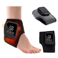 Foot Triple Method Massager, 3-in-1 Heated Foot & Ankle Wrap With Vibration And Compression Outdoor Kinetics