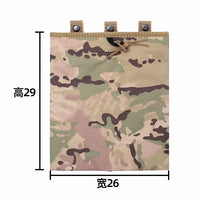 MOLLE Dump Pouch Hunting Mag Recovery Bag Drawstring Magazine Recycling Storage Pack Hunting Gear Holder OtdoorEdge Supply