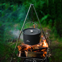 Naturehike Camping Cookware Kit,Kitchen Utensils Camping Gear ,Outdoor Cooking Ultralight Aluminum Pot Kettle Tablewear Set OtdoorEdge Supply