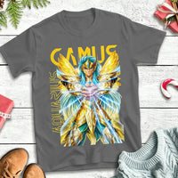 Oversized T Shirt Summer CAMUS KNIGHTS OF THE ZODIAC Fashion T-Shirts  Cotton Tee Shirt for Couple Y2K Funny Short Sleeve Tees Outdoor Kinetics