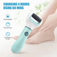Electric Foot Grinder Dead Skin Remover Feet Scrubber Callus Shaver Remove Dry Dead Cracked Safe Foot Care Tool Outdoor Kinetics