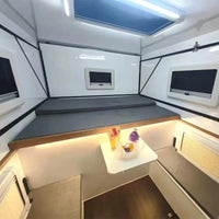 Truck Campervan - Portable Campervan with Built-in Full-equipment Outdoor Gear Including Bed Suitable for Outdoor Camping. OtdoorEdge Supply
