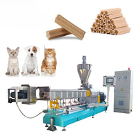 Good Pet Treats Dog Chews Food Making Machine Dog Treats Extruder Machine Outdoor Kinetics