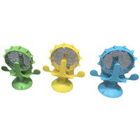 Pet Treat Dispenser Toy Spinning Windmill, Cat Self-Play Boredom Relief, Cat Entertainment Teaser Toy, 1PC Outdoor Kinetics