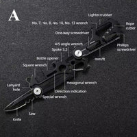 Multifunctional EDC Tool Card Folding Scissor Knife Outdoor Camping Gear OtdoorEdge Supply