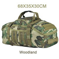 25L 45L 80L Sport Travel Bag Molle Tactical Backpack Gym Fitness Bag Large Duffle Bags for Camping Hunting Fishing OtdoorEdge Supply