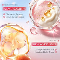 500ml SADOER Rose Fragrance Shower Gel Plant Extract Gentle Cleansing Moisturizing Soft Smooth Body Wash Daily Bath Skin Care Outdoor Kinetics