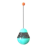Dog Interactive Food Dispenser Toys Small Dogs Cats Pet IQ Training Improve Kitten Puppy Slow Shaking Leak Feeder Food Container Outdoor Kinetics