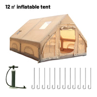 Pakicetus Inflatable Family Camping Tent With Stove Plug S And B Enterprise