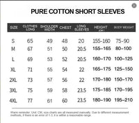 Cotton Men's T-shirt - Summer - Short-sleeved Underwear - Basic Style - Breathable and Comfortable-Round-neck T-shirt Breathable Outdoor Kinetics