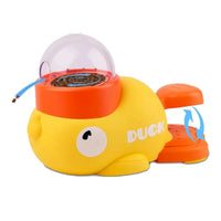 Pet Treat Dispenser-Interactive Dog Toys, Anti Gulping Duck Slow Feeder,cat Dog Treat Dispensing with Button,for Dogs Training Outdoor Kinetics