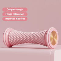 Foot Massager Massage Roller Yoga Massage Ball Plantar Fascia Roller Muscle Relaxation Care Plastic Manual Foot Massager Rollers Outdoor Kinetics