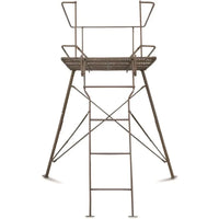 6 Foot 2 Man Hunting Tripod Tower Blind Elevated Stand Hunting Gear Equipment Accessories 4x4 OtdoorEdge Supply