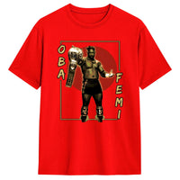 Oversized T-Shirt Oba Femi Poster Design Cotton T-Shirts  Fashion Tshirt for Men Summer Aesthetic Casual Short Sleeve Clothes Outdoor Kinetics