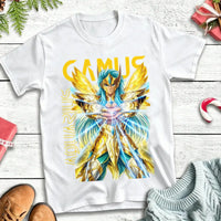Oversized T Shirt Summer CAMUS KNIGHTS OF THE ZODIAC Fashion T-Shirts  Cotton Tee Shirt for Couple Y2K Funny Short Sleeve Tees Outdoor Kinetics