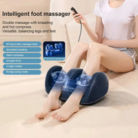 Super Big Eletric Foot Calf Massager Leg Massage Heated Roller Pressure Compresstion Relax Feet Muscle Blood Circulation Tools Outdoor Kinetics