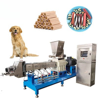 Good Pet Treats Dog Chews Food Making Machine Dog Treats Extruder Machine Outdoor Kinetics