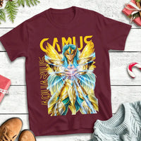 Oversized T Shirt Summer CAMUS KNIGHTS OF THE ZODIAC Fashion T-Shirts  Cotton Tee Shirt for Couple Y2K Funny Short Sleeve Tees Outdoor Kinetics