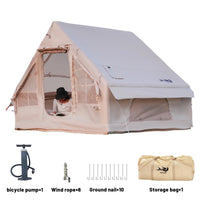 Pakicetus Inflatable Family Camping Tent With Stove Plug S And B Enterprise