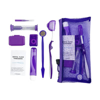 8pcs/set Dental Orthodontic Cleaning Kit Toothbrush Orthodontic Dental Cleaning Kit Travel Dental Kit Interdental Brush Outdoor Kinetics