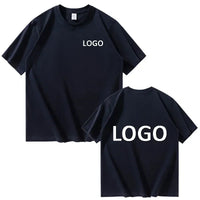 Customized 100% Cotton Printed T-shirts Men Fashion Short Sleeve O-neck Tshirt Women Personality Streetwear Tee Tops Camiseta Outdoor Kinetics