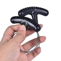 Manual Hand Steel Travel Tools Outdoor Camping Hiking Rope Chain Saw Practical Portable Emergency Survival Gear Steel Wire Kits OtdoorEdge Supply