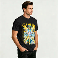 Oversized T Shirt Summer CAMUS KNIGHTS OF THE ZODIAC Fashion T-Shirts  Cotton Tee Shirt for Couple Y2K Funny Short Sleeve Tees Outdoor Kinetics
