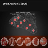 Electric EMS Foot Massager Pad Portable Foldable Massage Mat Muscle Stimulation Improve Blood Circulation Relief Pain Relax Feet Outdoor Kinetics