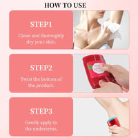 50g Strawberry-Flavored Deodorant Stick, Moisturizing and Deodorizing, with a Fresh Scent, Aluminum-Free, 72-Hour Long-Lasting Fragrance, Suitable for Daily Use on Underarms, Hands, Feet, and Body, with a Fresh Strawberry Sce Outdoor Kinetics