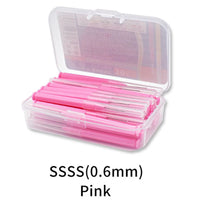 30pcs/lot terdental Brush Denta Floss Interdental Cleaners  Dental Teeth Brush Toothpick Oral Care Tool Outdoor Kinetics