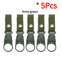 Tactical Nylon Water Bottle Holder Clip Durable Strap Hook for Outdoor Hiking Camping Gear OtdoorEdge Supply
