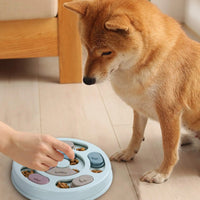 Dog Treat Puzzle Toy Food Dispenser IQ Training Mental Enrichment Slow Feeder Interactive Pet Game for Small Medium Large Dogs Outdoor Kinetics