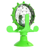 Pet Treat Dispenser Toy Spinning Windmill, Cat Self-Play Boredom Relief, Cat Entertainment Teaser Toy, 1PC Outdoor Kinetics