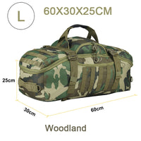 25L 45L 80L Sport Travel Bag Molle Tactical Backpack Gym Fitness Bag Large Duffle Bags for Camping Hunting Fishing OtdoorEdge Supply