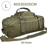 25L 45L 80L Sport Travel Bag Molle Tactical Backpack Gym Fitness Bag Large Duffle Bags for Camping Hunting Fishing OtdoorEdge Supply