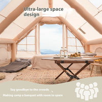 Pakicetus Inflatable Family Camping Tent With Stove Plug S And B Enterprise