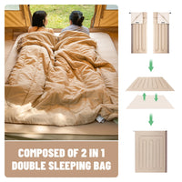 Naturehike Camping Sleeping Bag L150 Ultralight Summer Spring Fall Outdoor Sleeping Bag Spliceable Camping Gear Essentials OtdoorEdge Supply
