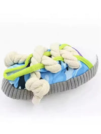 Indestructible Pet Toys for Aggressive Chewers Cats Dogs,Chew Squeak Toy Cats Dogs Interactive Plush Doll Pet Products Outdoor Kinetics