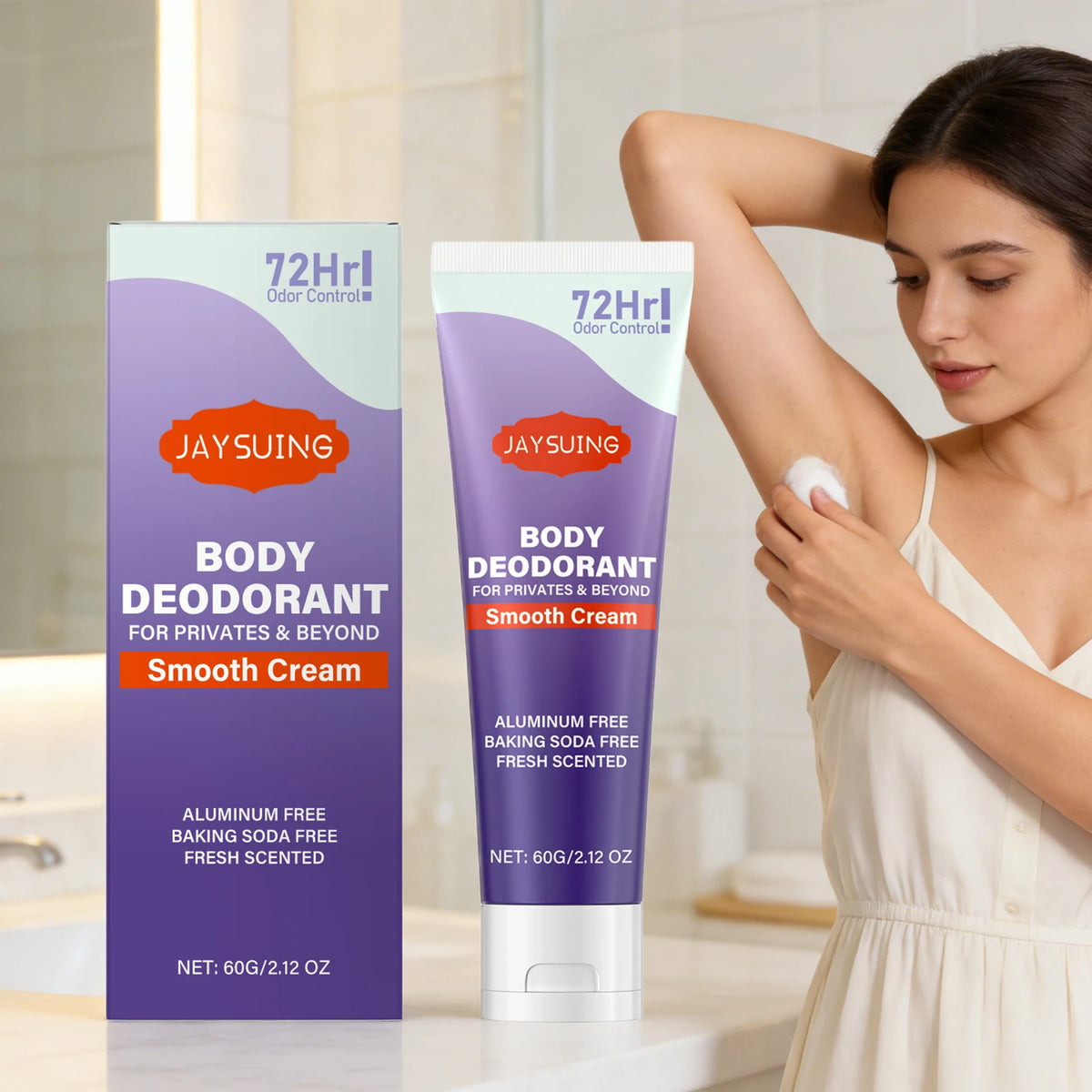 Whole Body Deodorant for Intimate Part Remove Armpit Odor Reduce Underarm Bad Smell Sweating Lasting Refreshing Aroma Skin Cream Outdoor Kinetics