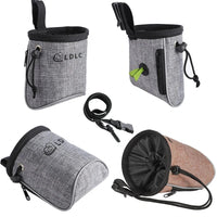 Dog Treat Training Pouch Easily Carries Pet Food Bag Kibble, Treats Built In Poop Bag Dispenser Outdoor Dog Trainings Bag Outdoor Kinetics