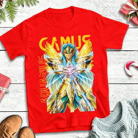 Oversized T Shirt Summer CAMUS KNIGHTS OF THE ZODIAC Fashion T-Shirts  Cotton Tee Shirt for Couple Y2K Funny Short Sleeve Tees Outdoor Kinetics