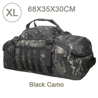 LQARMY 45L 80L Camping Backpacks Men Tactical Backpack Molle Hiking Travel Climbing Rucksack Sports Gym Duffel Bag OtdoorEdge Supply