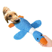 Indestructible Pet Toys for Aggressive Chewers Cats Dogs,Chew Squeak Toy Cats Dogs Interactive Plush Doll Pet Products Outdoor Kinetics