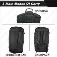 25L 45L 80L Sport Travel Bag Molle Tactical Backpack Gym Fitness Bag Large Duffle Bags for Camping Hunting Fishing OtdoorEdge Supply