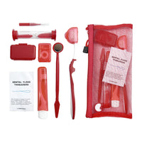 8pcs/set Dental Orthodontic Cleaning Kit Toothbrush Orthodontic Dental Cleaning Kit Travel Dental Kit Interdental Brush Outdoor Kinetics