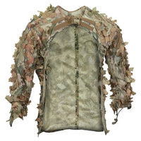 Ghillie Suit Breathable Ghillie Suit For Turkey Hunting Hunting Gear Camouflage Material Woodland Camouflage Jacket & Pants OtdoorEdge Supply