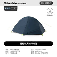 Naturehike Cycling Hiking Tent Lightweight Outdoor Waterproof Windproof Overnight Single Person Camping Gear OtdoorEdge Supply