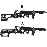 Multifunctional EDC Tool Card Folding Scissor Knife Outdoor Camping Gear OtdoorEdge Supply