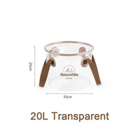 Naturehike Outdoor Camping Portable Waterproof Foldable Round Bucket Travel Wash Basin Camping Gear Multitool OtdoorEdge Supply